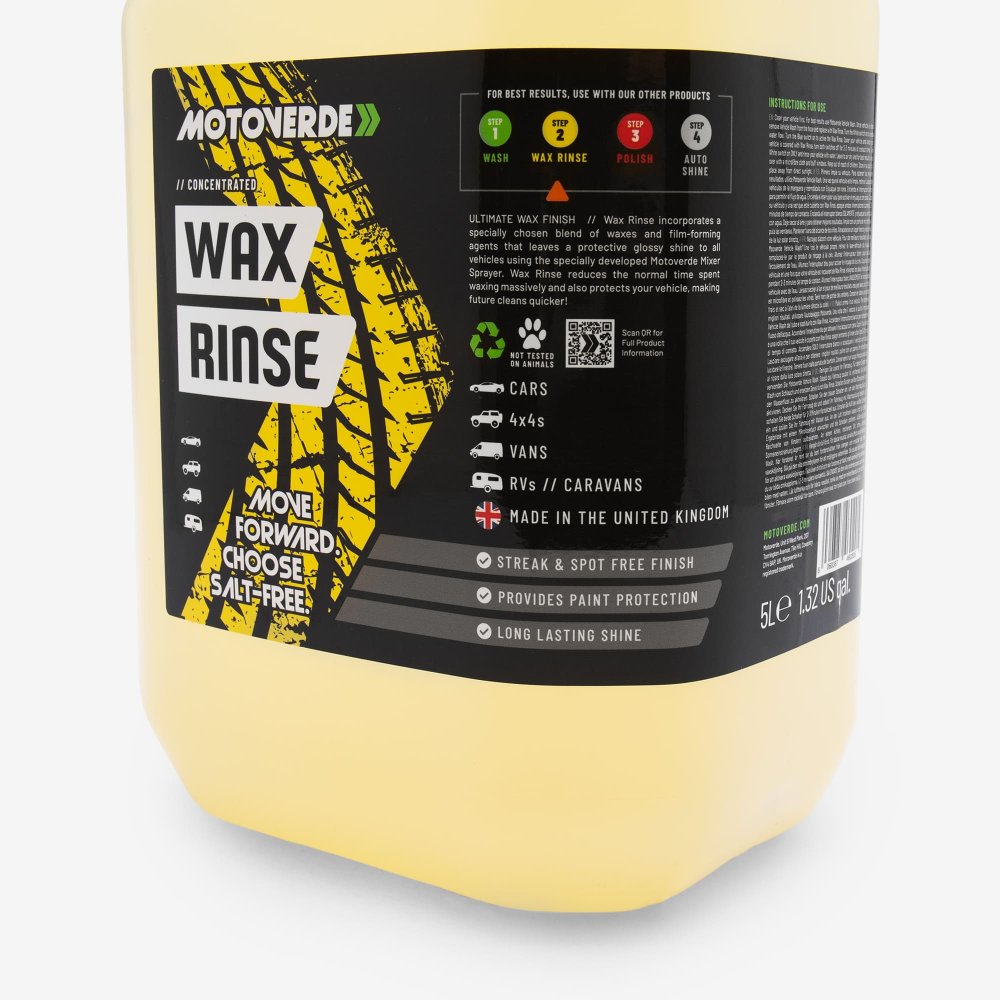 Wax Rinse (Concentrated) 5 Litre 6