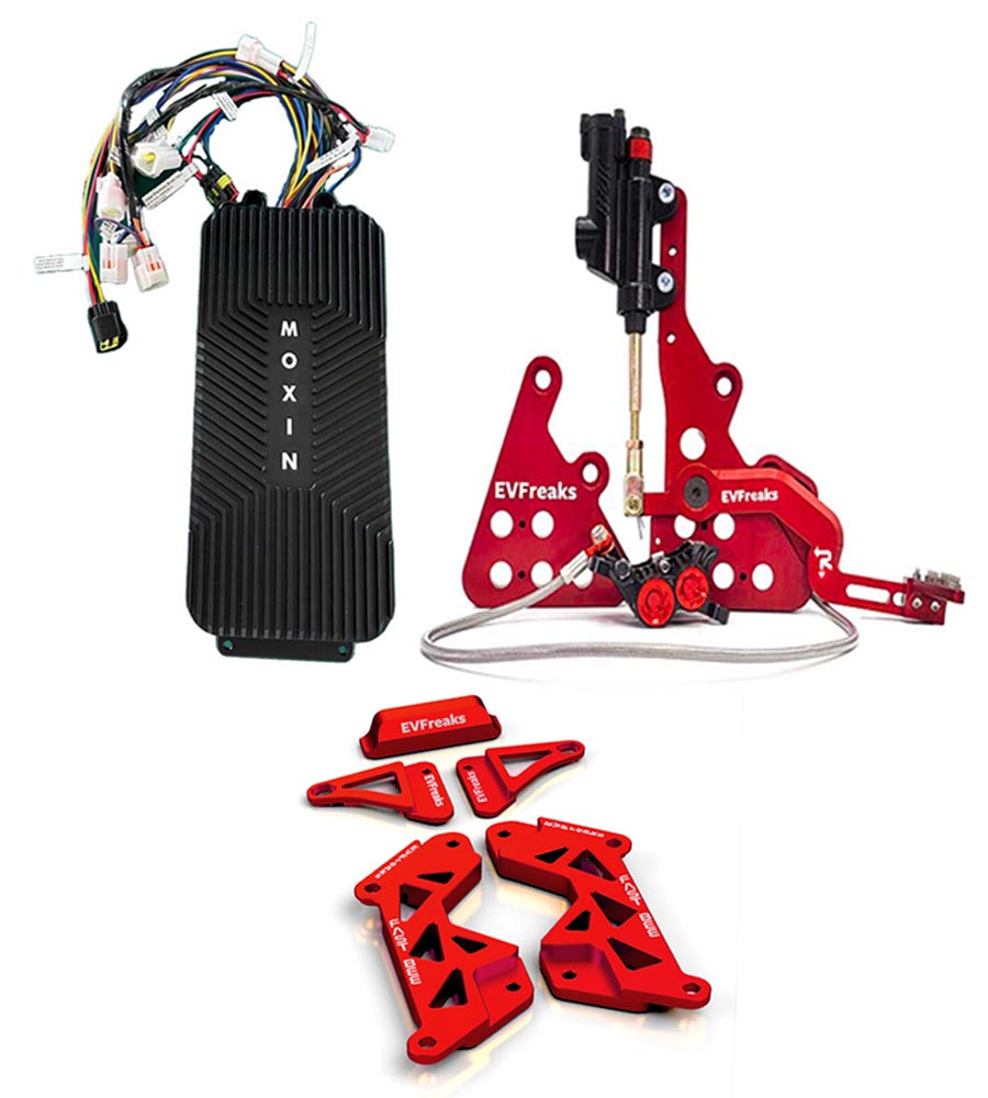 Boost Your Sur - Ron with New Moxin Controller, Footbrake and Seat Extenders - EVFREAKSBoost Your Sur - Ron with New Moxin Controller, Footbrake and Seat Extenders