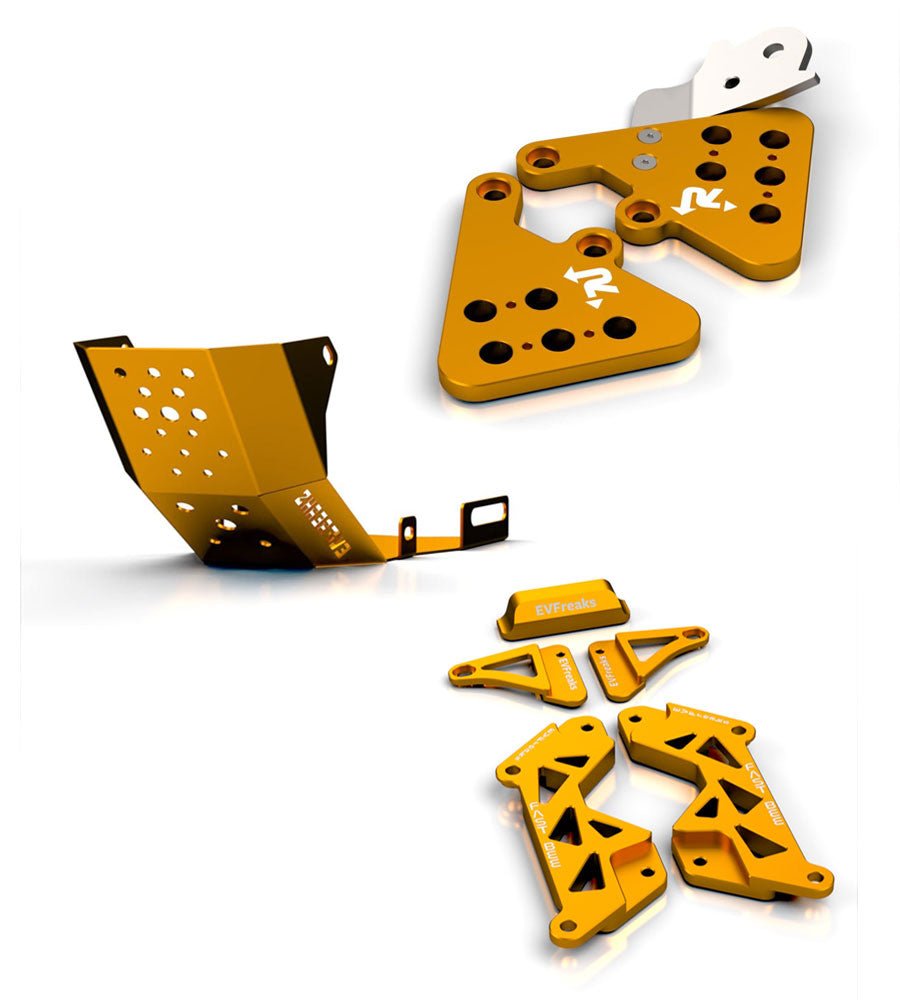 Bundle Packages Light Bee Seat Extenders, Peg extender and Bashplate EVF - EVFREAKSBundle Packages Light Bee Seat Extenders, Peg extender and Bashplate EVF