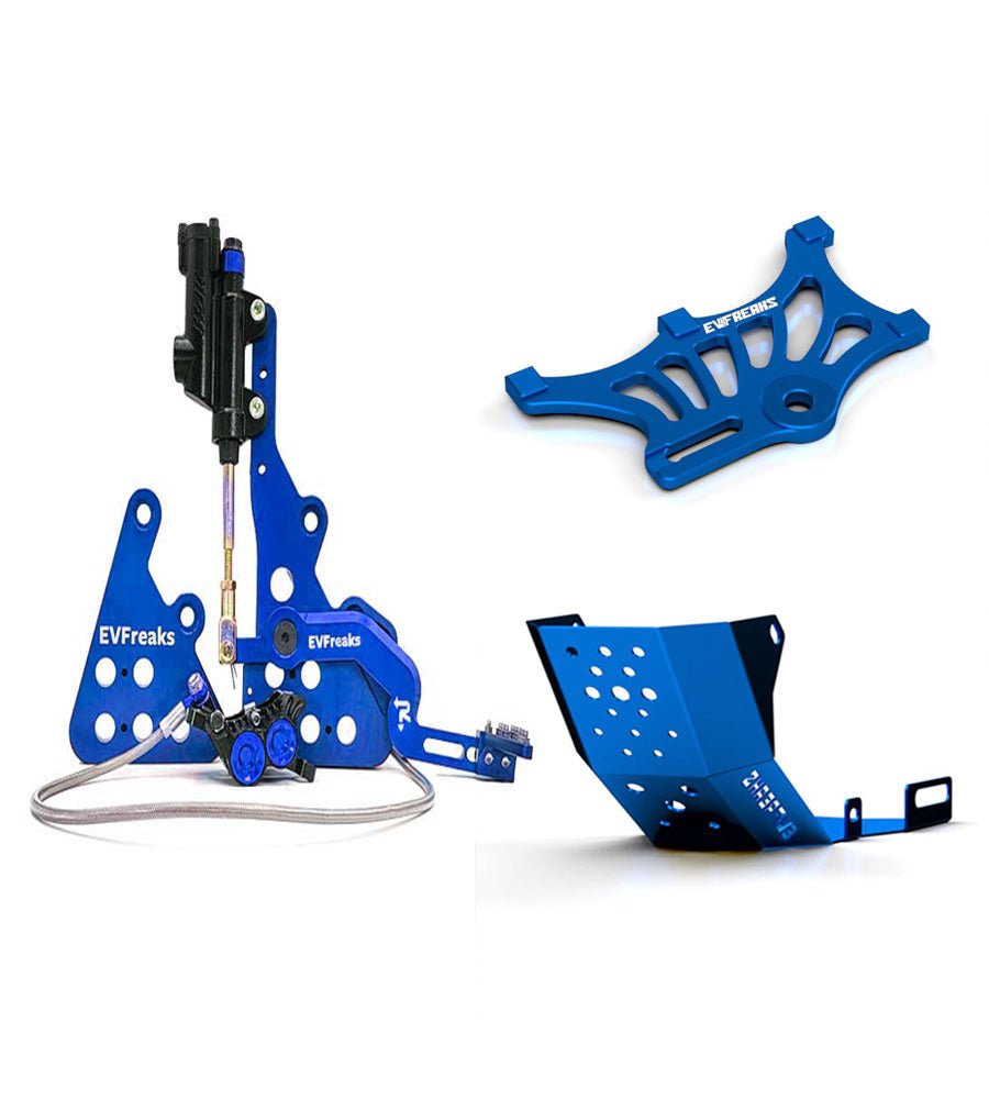 Improve Your Ride On Sur Ron with Reliable Footbrake Dual Caliper and Bashplate - EVFREAKSImprove Your Ride On Sur Ron with Reliable Footbrake Dual Caliper and Bashplate