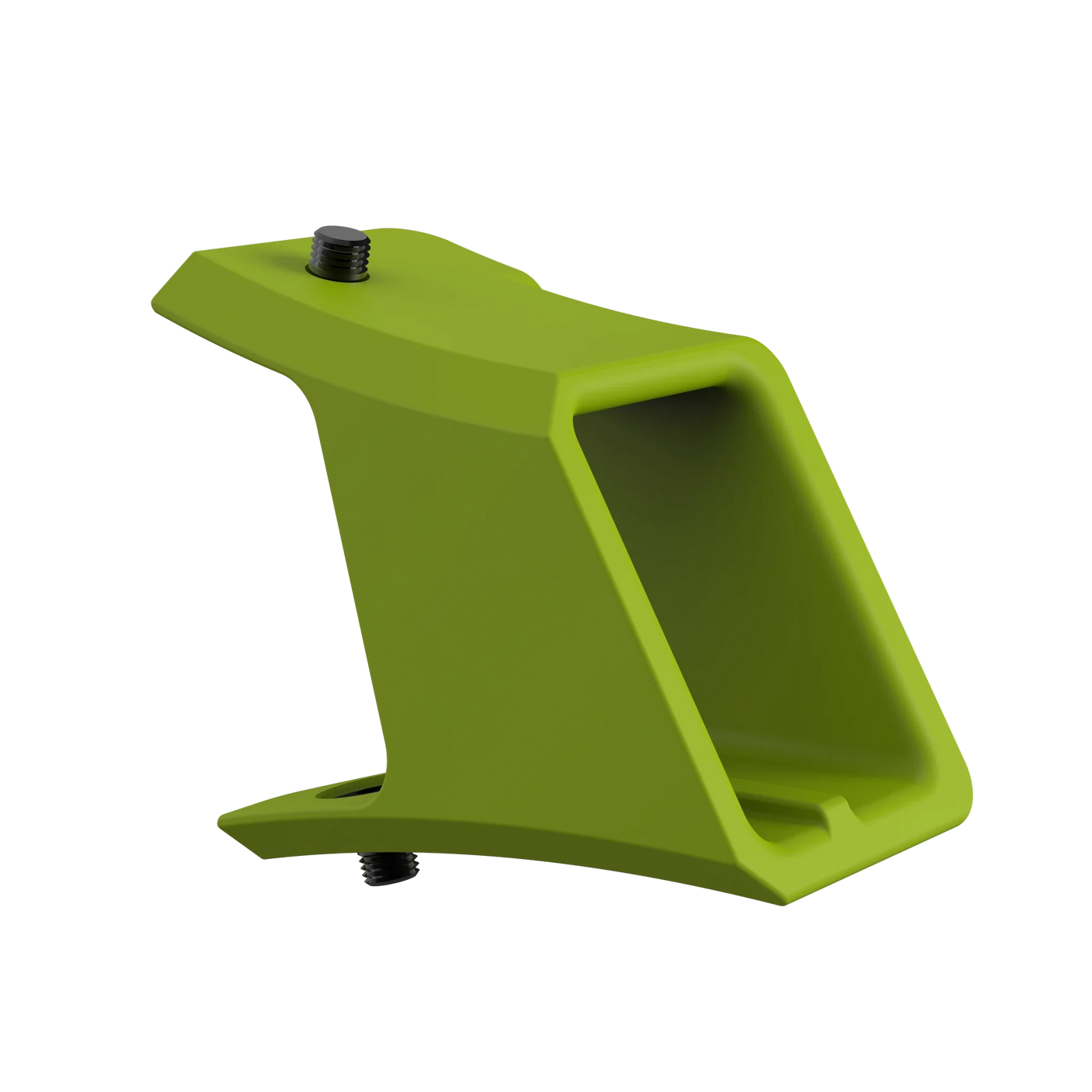 IZI Brothers Nylon Chain Guard for Sur-Ron Light Bee swingarm - green 1/4 profile view