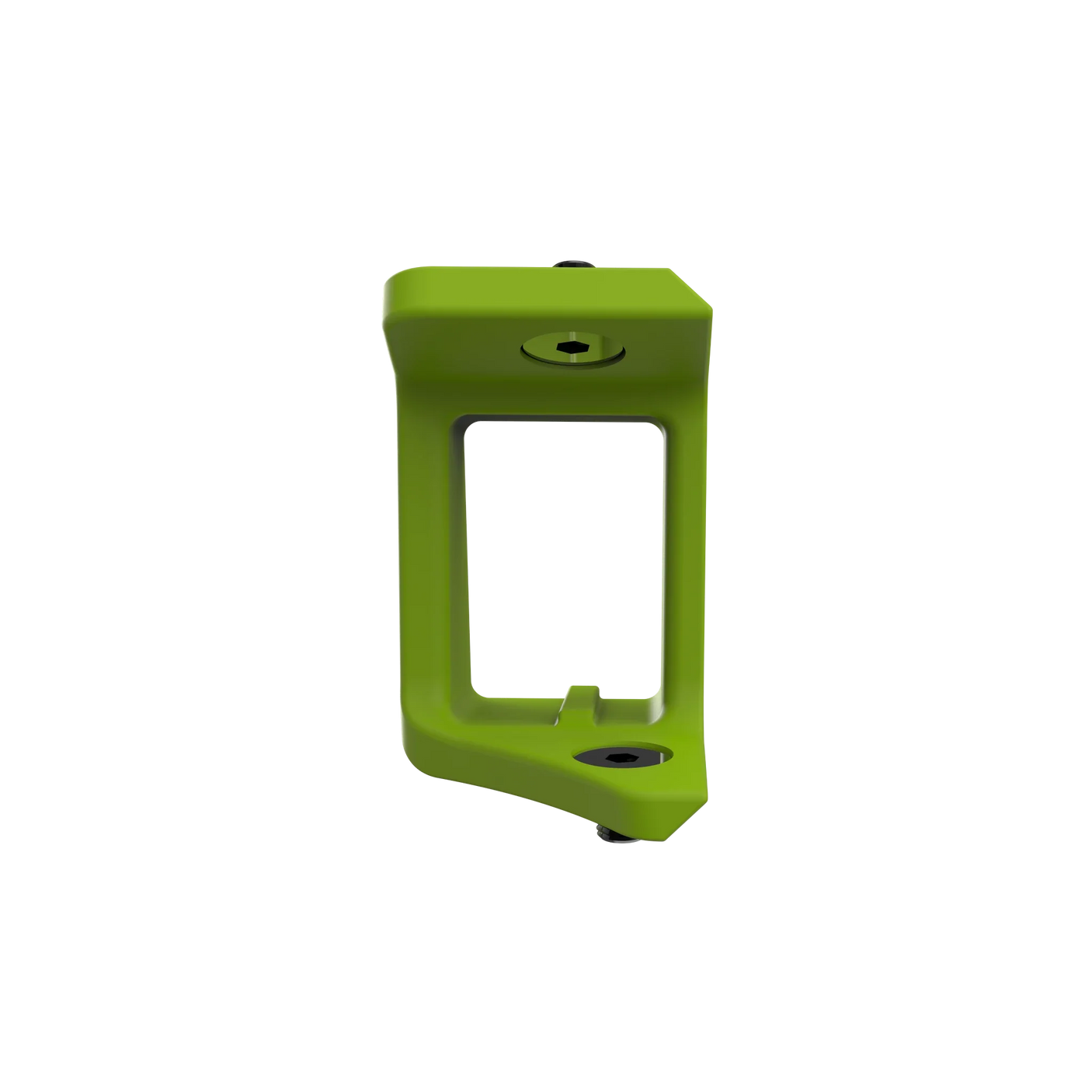 IZI Brothers Nylon Chain Guard for Sur-Ron Light Bee swingarm - green front view