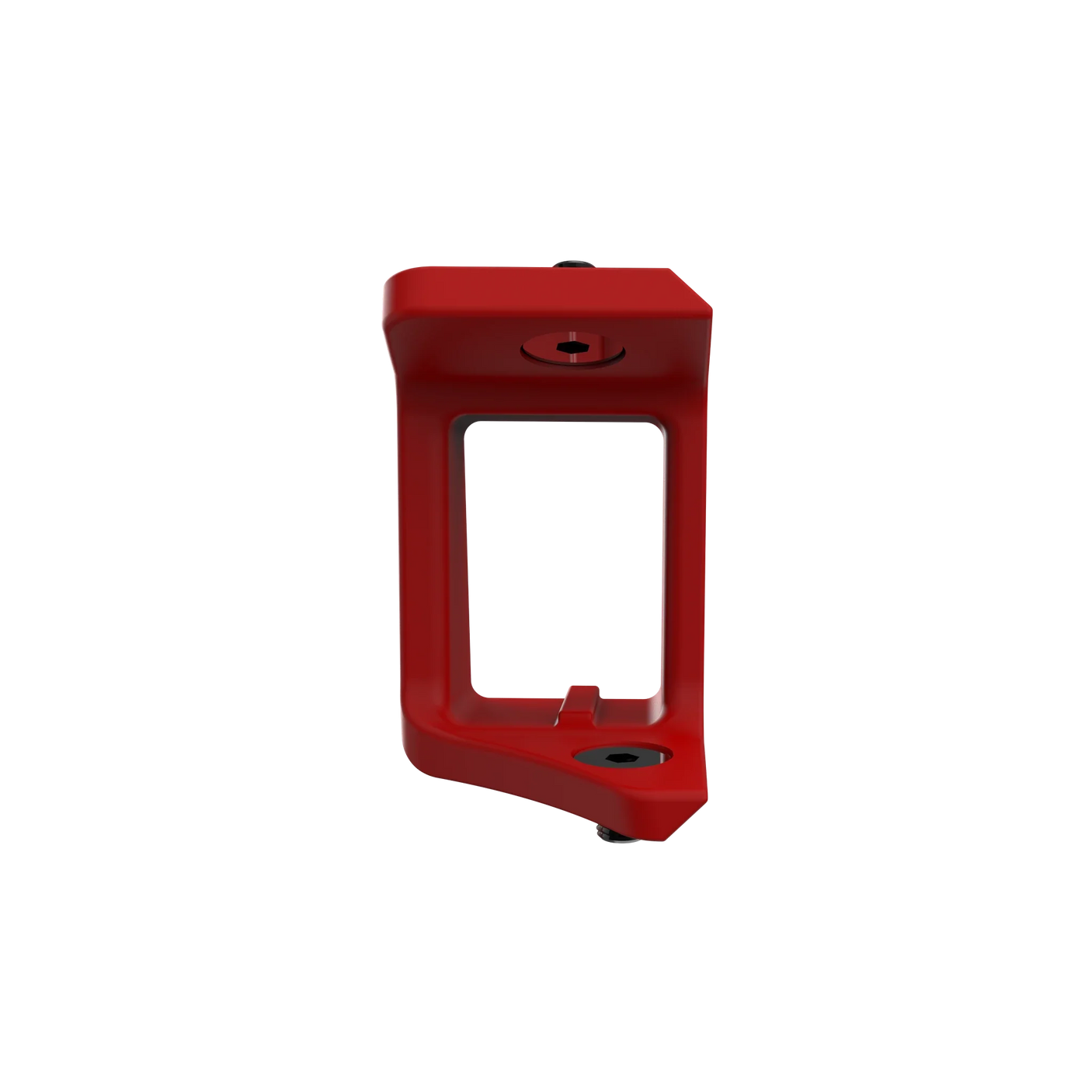 IZI Brothers Nylon Chain Guard for Sur-Ron Light Bee swingarm - red front view