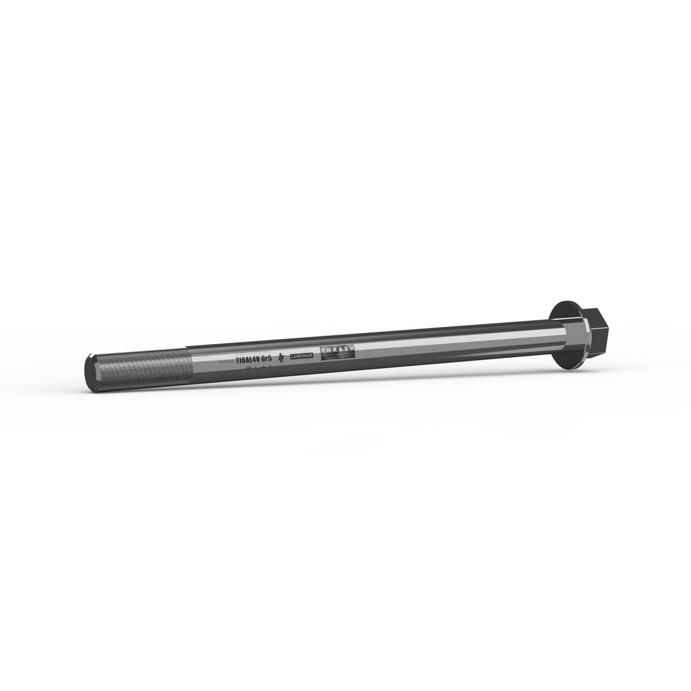IZI Brothers Rear Axle #1 for Sur-Ron LBX - raw 1/4 profile view
