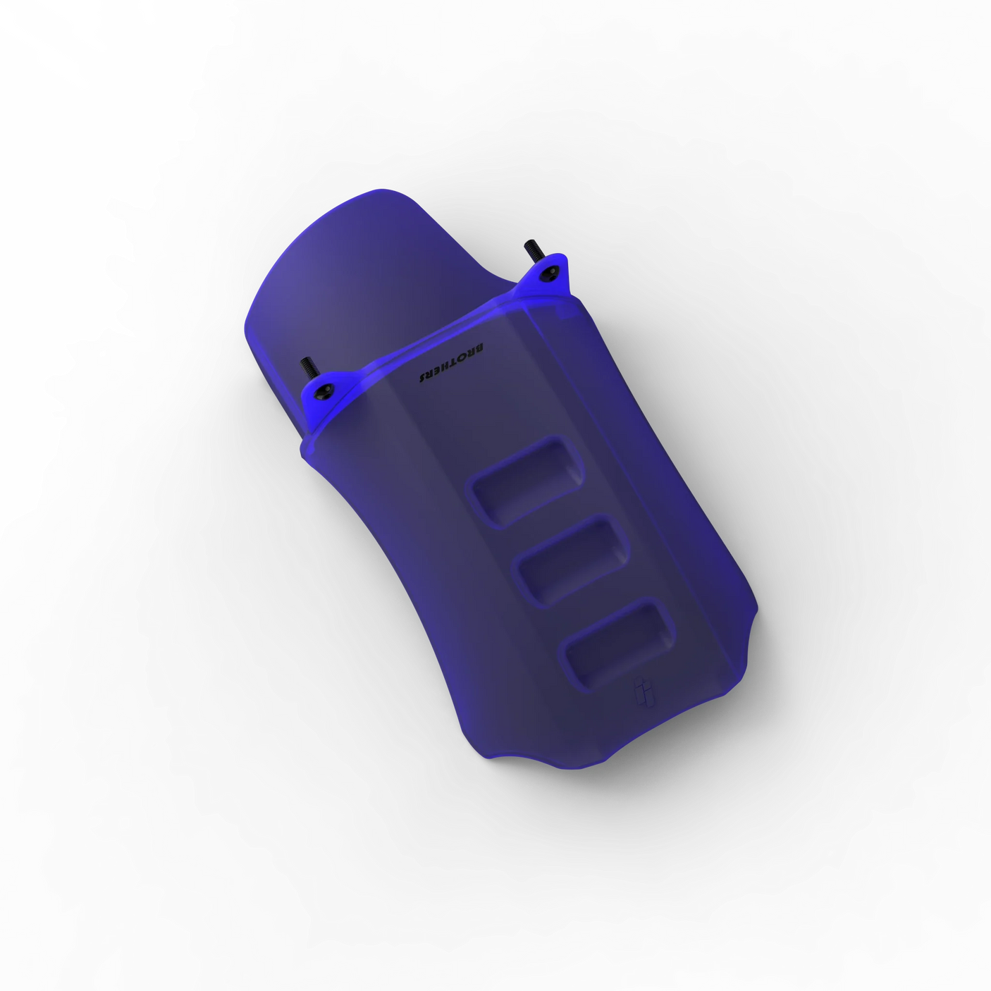 IZI Brothers Mud Guard for Sur-Ron Light Bee swingarm - blue top view