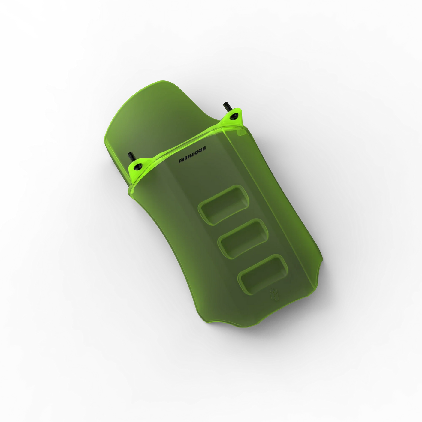 IZI Brothers Mud Guard for Sur-Ron Light Bee swingarm - green top view