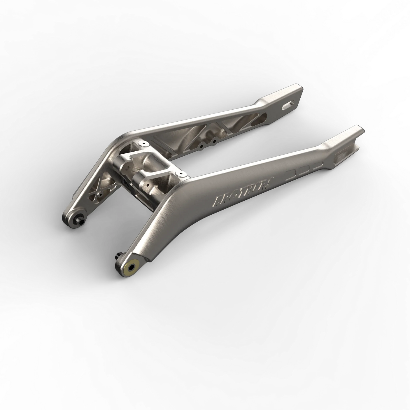 IZI Brothers Swingarm for Sur-Ron Light Bee - top view plunging - copper color