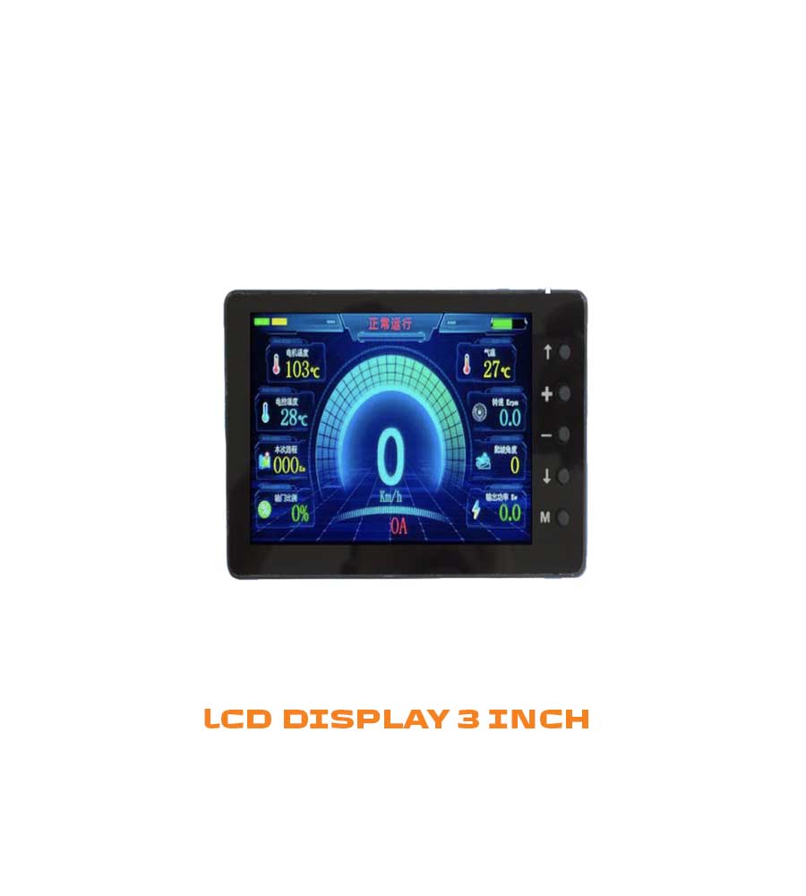 Moxin Wheelie - Assist 60 kW Controller - EVFREAKSMoxin Wheelie - Assist 60 kW Controller - lcd display 3 inch