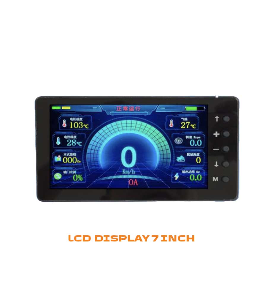 Moxin Wheelie - Assist 60 kW Controller - EVFREAKSMoxin Wheelie - Assist 60 kW Controller - lcd display 7 inch