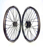 SM Pro Light Bee Wheelset – Black Rim and Blue Nipples - EVFREAKS SM Pro Light Bee Wheelset – Black Rim and Blue Nipples