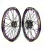 SM Pro Light Bee Wheelset – Black Rim and Purple Nipples - EVFREAKS SM Pro Light Bee Wheelset – Black Rim and Purple Nipples