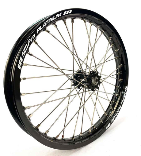 SM Pro Light Bee Wheelset – Black Rim and Silver Nipples - EVFREAKS SM Pro Light Bee Wheelset – Black Rim and Silver Nipples