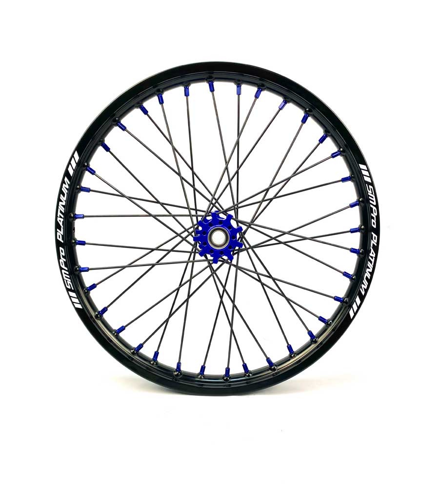 SM Pro Light Bee Wheelset – Blue Hub and Blue Nipples - EVFREAKSSM Pro Light Bee Wheelset – Blue Hub and Blue Nipples