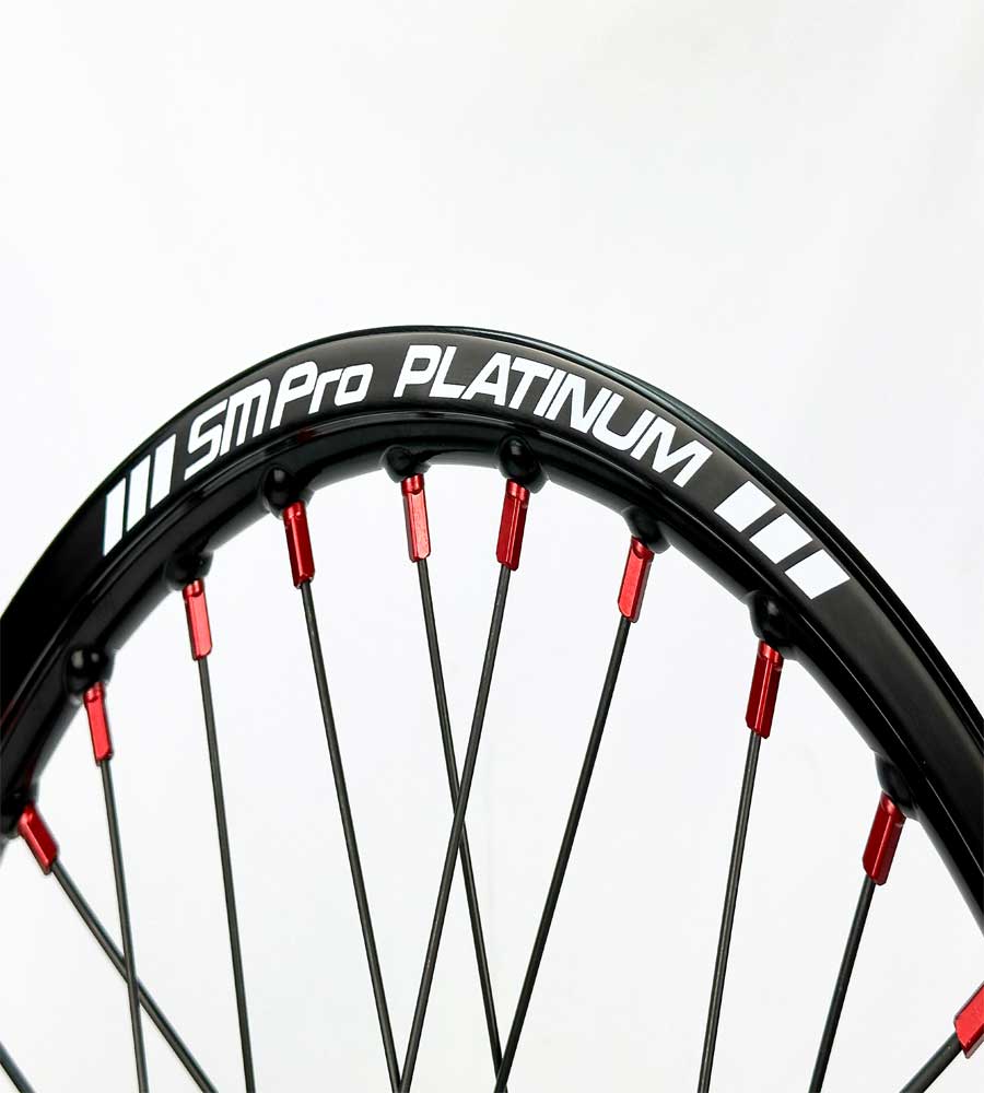 SM Pro Light Bee Wheelset – Purple Black Hub and Red Nipples - EVFREAKS SM Pro Light Bee Wheelset – Purple Black Hub and Red Nipples