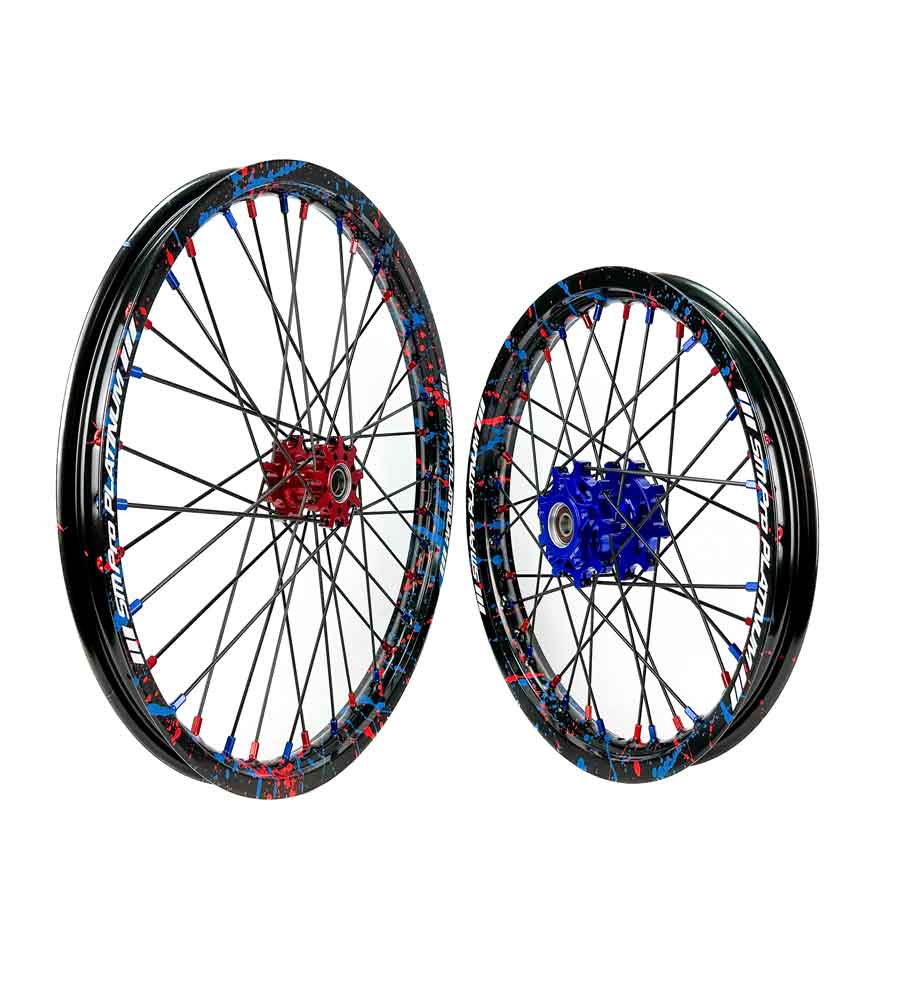 SM Pro Light Bee Wheelset – USMC Red Ridgeway Blue Oppo Builds - EVFREAKSSM Pro Light Bee Wheelset – USMC Red Ridgeway Blue Oppo Builds