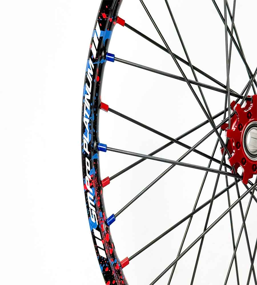 SM Pro Light Bee Wheelset – USMC Red Ridgeway Blue Oppo Builds - EVFREAKSSM Pro Light Bee Wheelset – USMC Red Ridgeway Blue Oppo Builds