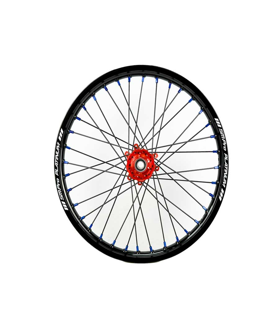 SM Pro Ultra Bee Wheels – Orange Hubs and Black Spokes - EVFREAKSSM Pro Ultra Bee Wheels – Orange Hubs and Black Spokes