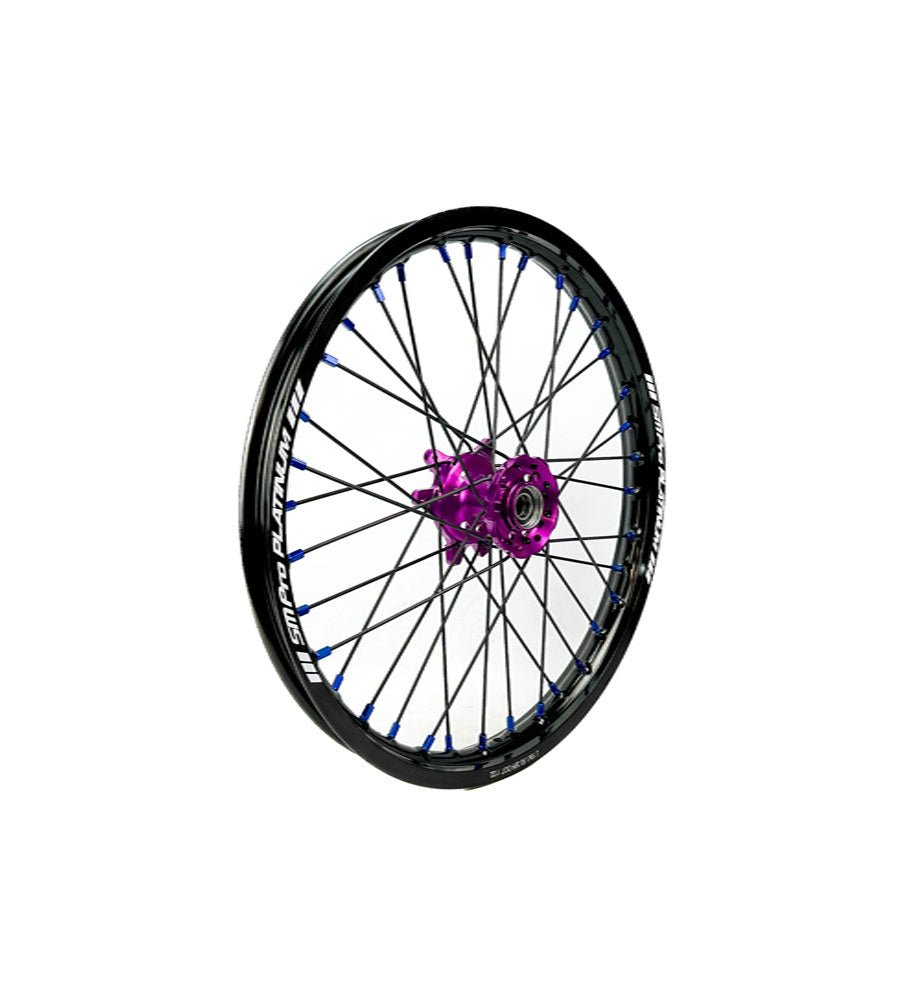 SM Pro Ultra Bee Wheels – Purple Hubs and Black Spokes - EVFREAKSSM Pro Ultra Bee Wheels – Purple Hubs and Black Spokes