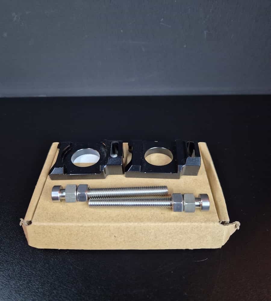 Sur Ron Ultra Bee Rear Axle Tensioner Blocks - EVFREAKSSur Ron Ultra Bee Rear Axle Tensioner Blocks