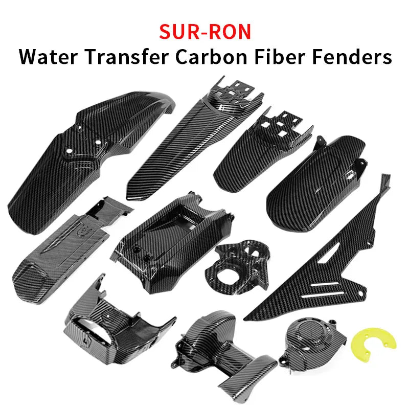 Carbon Fiber Dipped Plastic Set / SUR-RON Light Bee - EVFREAKS