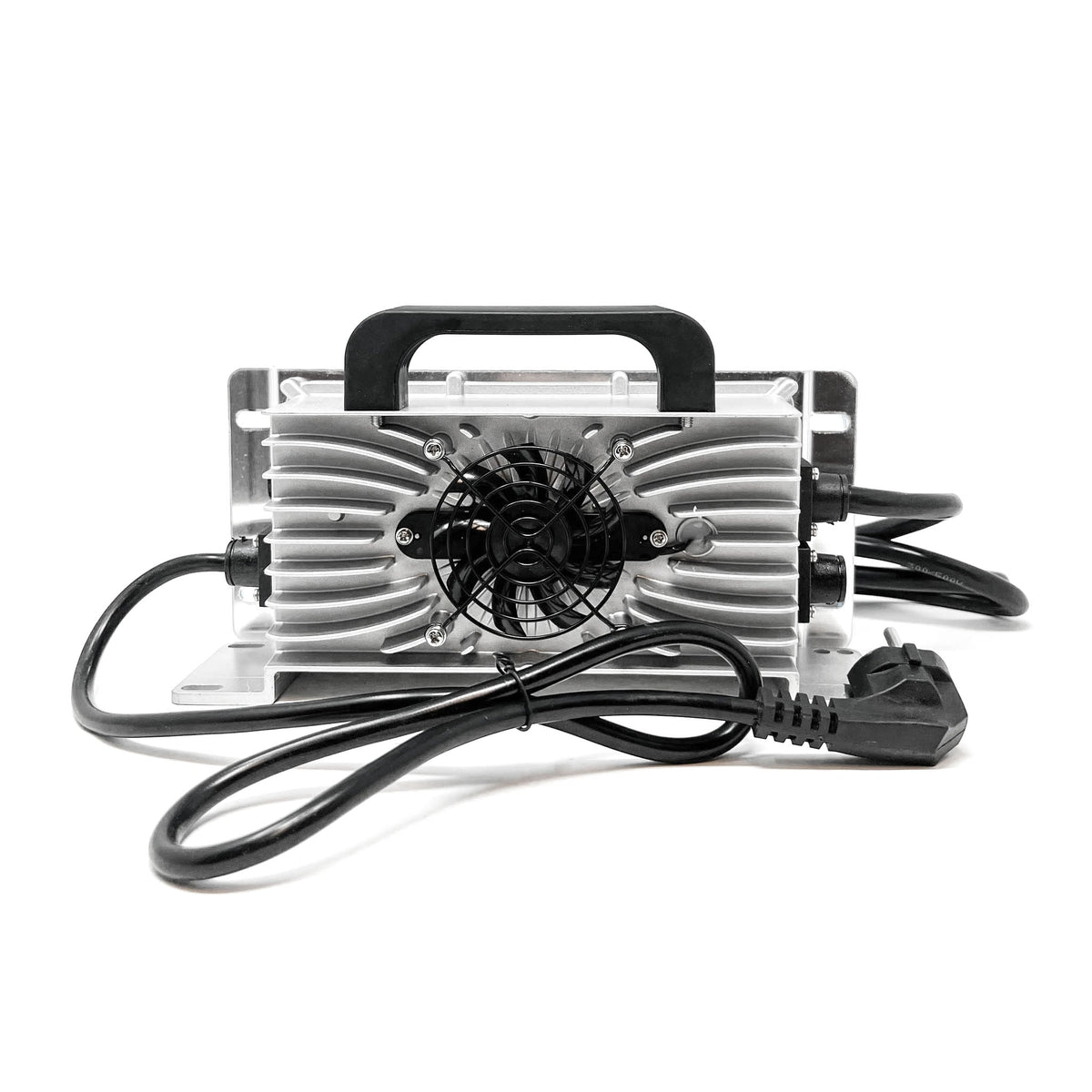 Voltgrade 72v and 81v battery charger 10amp for Sur Ron, Talaria, and E Ride Pro front view
