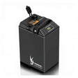 VTB Pegasus 96V 56Ah battery for Sur Ron Ultra Bee, side view with discharge port cap open