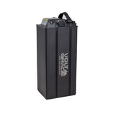 Angle view of the VoltGrade E-Ride Pro SS 81V 45Ah battery upgrade