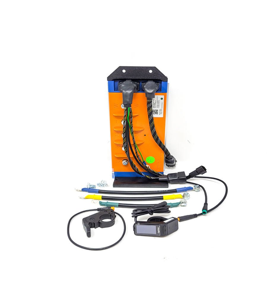 ASI BAC8000 controller kit for Sur-Ron Light Bee – controller, EVFreaks wiring loom and regen thumb throttle