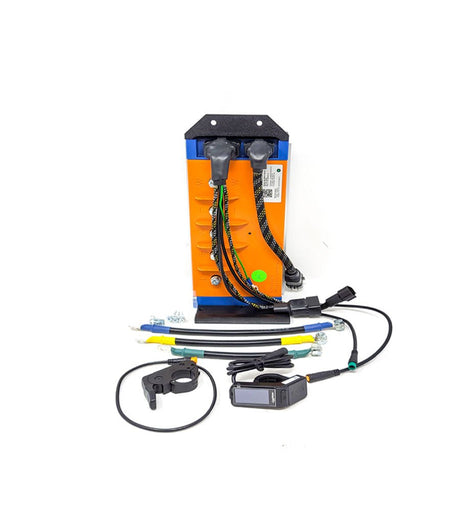 ASI BAC8000 controller kit for Sur-Ron Light Bee – controller, EVFreaks wiring loom and regen thumb throttle