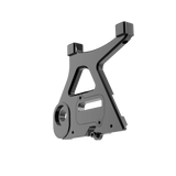 IZI Brothers caliper mount for Sur-Ron Light Bee swingarm - black 3/4 interior side view