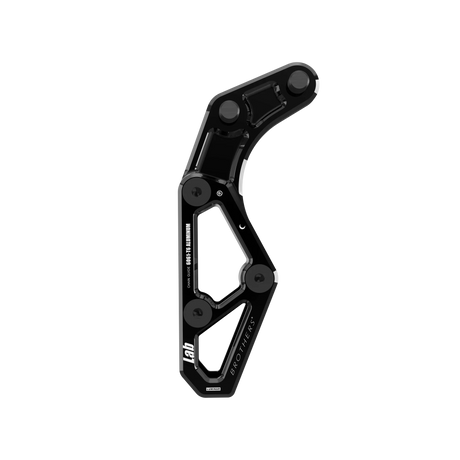 IZI Brothers chain guide body for Sur-Ron Light Bee swingarm - black front view