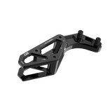 IZI Brothers chain guide body for Sur-Ron Light Bee swingarm - black top-down front view