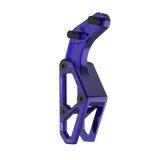 IZI Brothers chain guide body for Sur-Ron Light Bee swingarm - blue 3/4 front view