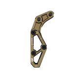 IZI Brothers chain guide body for Sur-Ron Light Bee swingarm - copper front view