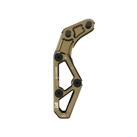 IZI Brothers chain guide body for Sur-Ron Light Bee swingarm - copper front view