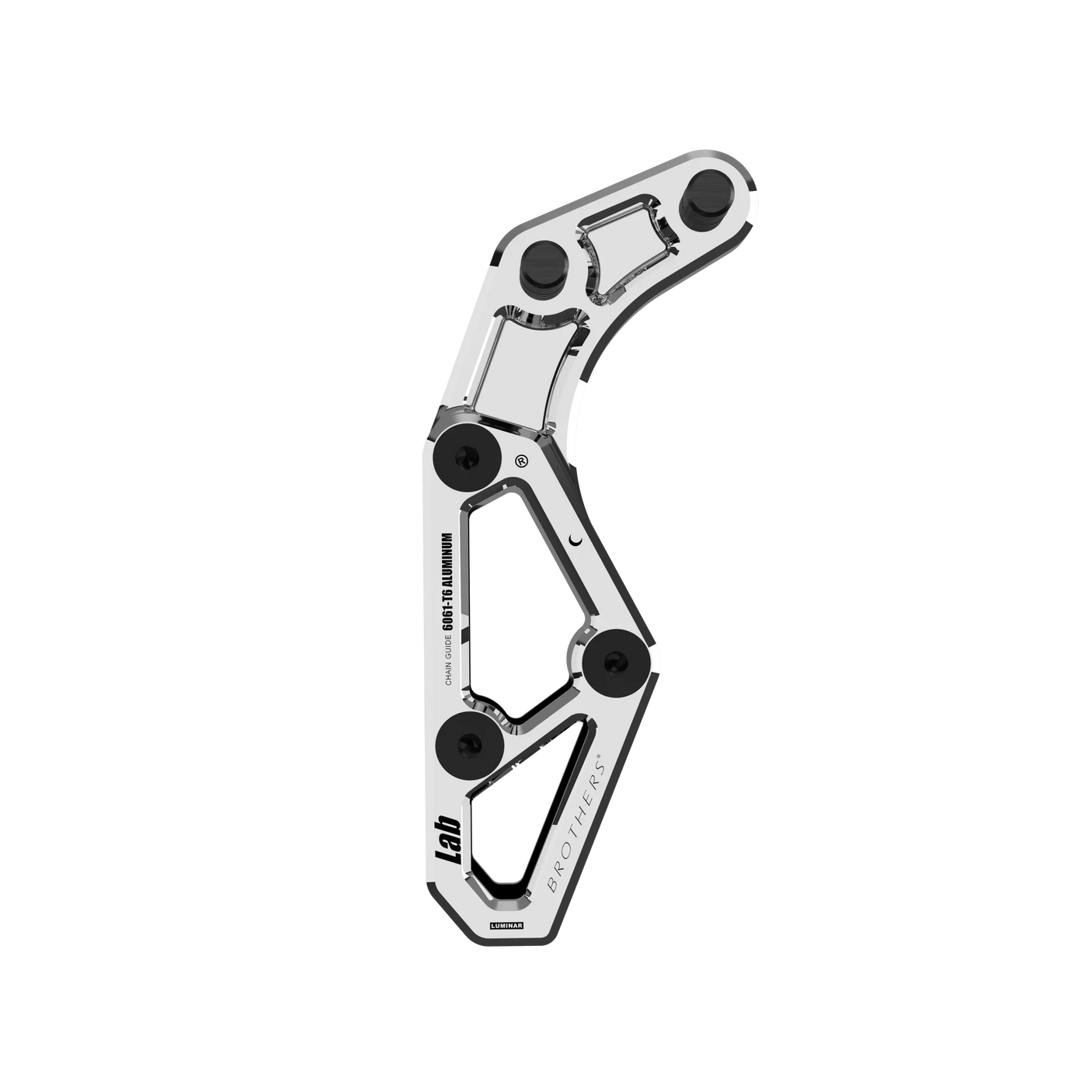 IZI Brothers chain guide body for Sur-Ron Light Bee swingarm - raw front view