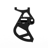 IZI Brothers Disk Guard for Sur-Ron Light Bee swingarm - black side view