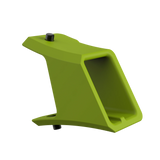 IZI Brothers Nylon Chain Guard for Sur-Ron Light Bee swingarm - green 1/4 profile view