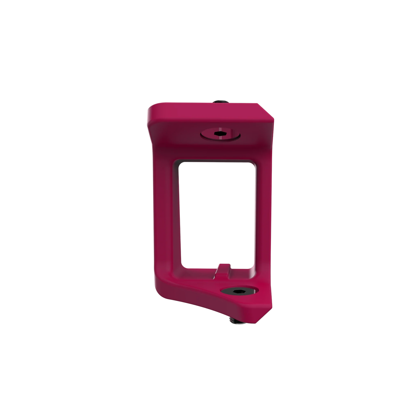 IZI Brothers Nylon Chain Guard for Sur-Ron Light Bee swingarm - pink front view