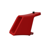 IZI Brothers Nylon Chain Guard for Sur-Ron Light Bee swingarm - red profile view