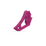 IZI Brothers nylon chain guide for Sur-Ron Light Bee swingarm - pink front view