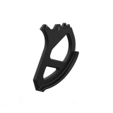 IZI Brothers Nylon Disk Guard for Sur-Ron Light Bee swingarm - black 3/4 profile view