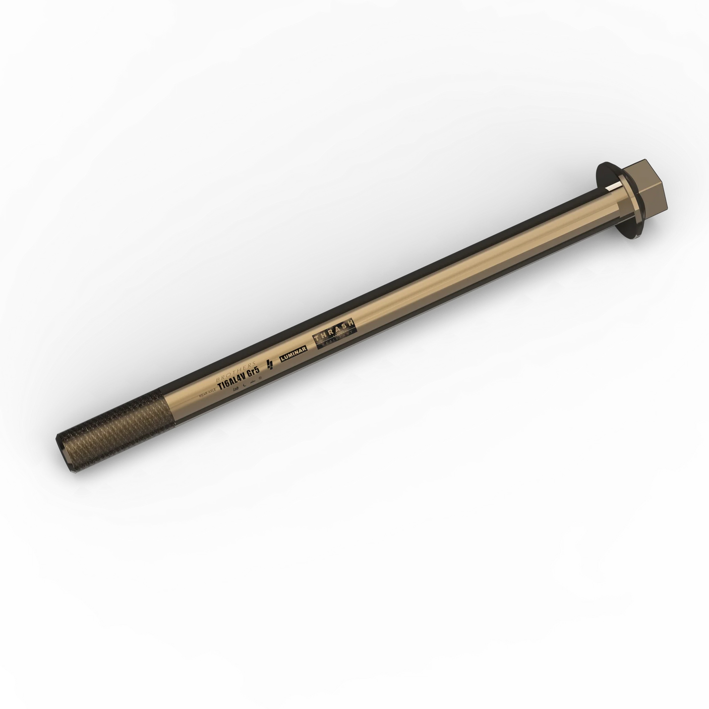 IZI Brothers Rear Axle #1 for Sur-Ron LBX - copper top view