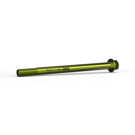 IZI Brothers Rear Axle #1 for Sur-Ron LBX - green 1/4 profile view