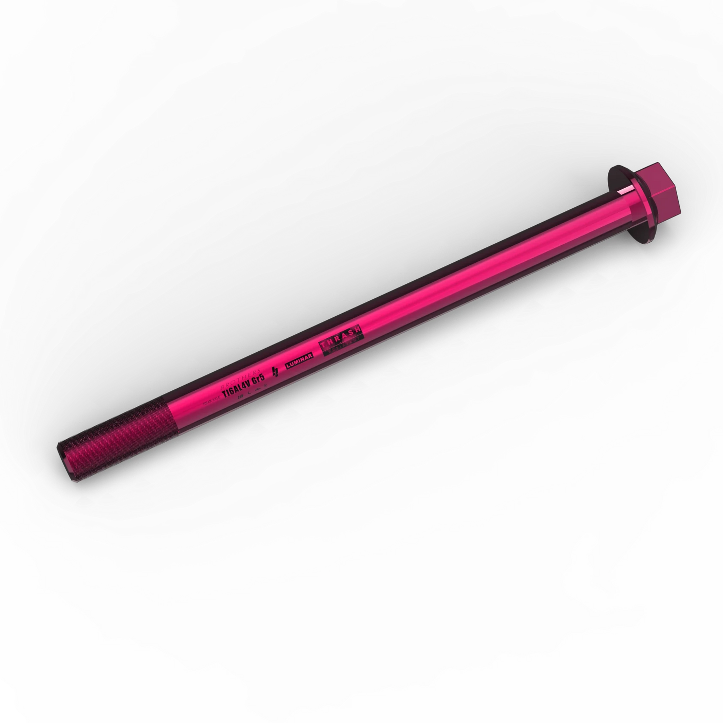 IZI Brothers Rear Axle #1 for Sur-Ron LBX - pink top view