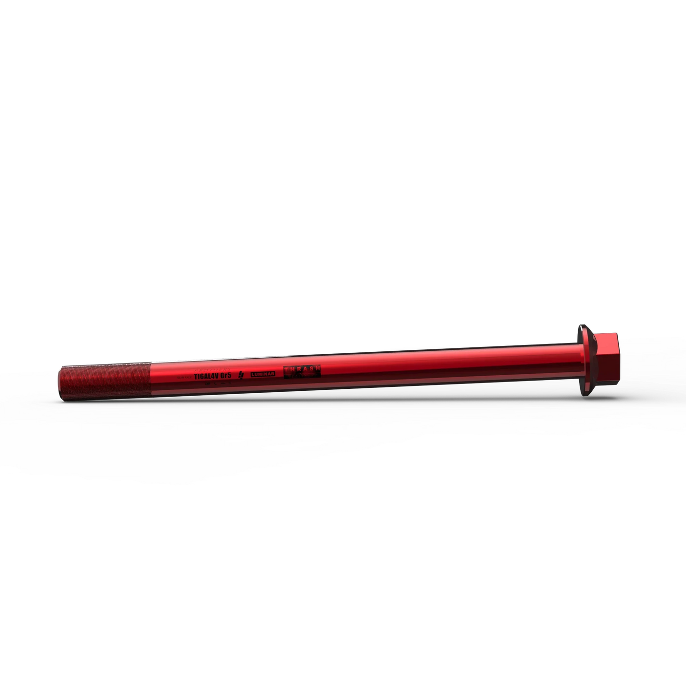 IZI Brothers Rear Axle #1 for Sur-Ron LBX - red profile view