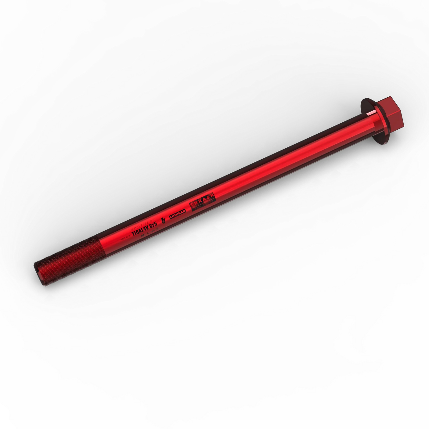 IZI Brothers Rear Axle #1 for Sur-Ron LBX - red top view