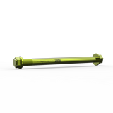 IZI Brothers Rear Axle #2 for Sur-Ron Light Bee - green 1/4 profile view
