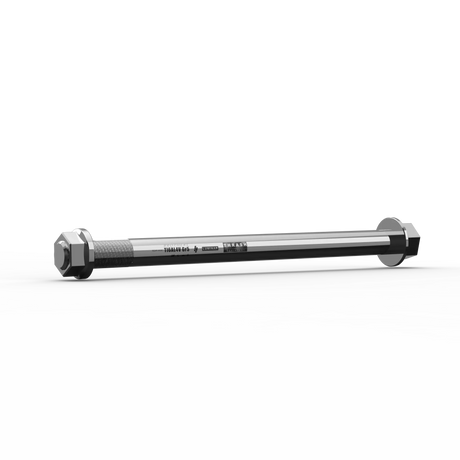 IZI Brothers Rear Axle #2 for Sur-Ron Light Bee - raw 1/4 profile view