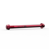 IZI Brothers Rear Axle #2 for Sur-Ron Light Bee - red 1/4 profile view